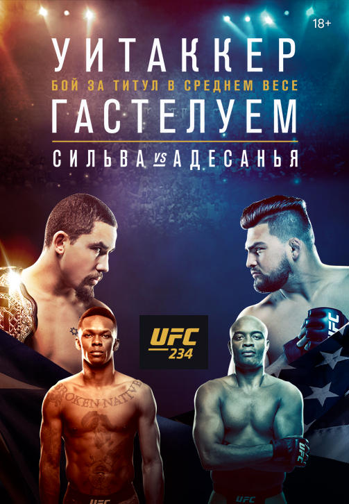 Постер к сериалу UFC 234 2019