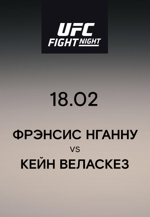 Фрэнсис Нганну VS Кейн Веласкез